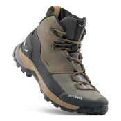 Salewa Čevlji treking čevlji olivna 43 EU Puez Leather Mid Powertex