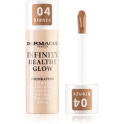Dermacol Lahka posvetlitvena ličila (Infinity Healthy Glow Foundation) 20 g (Odtenek 04 BRONZE)