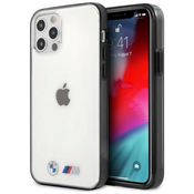 Case BMW BMHCP12LMBTOK iPhone 12 Pro Max 6,7 transparent hardcase Sandblast (BMHCP12LMBTOK)