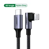 Kotni kabel Ugreen MFI USB-C na Lightning, 1,5m