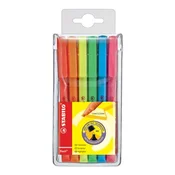 Osvetljevalec STABILO flash set 6 kosov