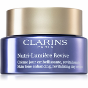 Clarins Nutri-Lumiere Revive dnevna krema za revitalizaciju i obnovu za zrelu kožu lica 50 ml
