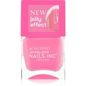 Nails Inc. 45 Second Speedy Gloss hitro sušeči lak za nohte odtenek Isabella 14 ml