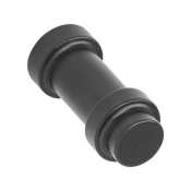 Pohištveni gumb Pillar O 11,4, cinkova tlačna litina, črn, mat