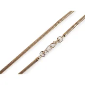 Verižica za torbico dolžine 120 cm, O6,5 mm - zlate barve.