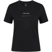 Calvin Klein Jeans Majica CLASSIC  črna / bela