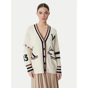 Weekend Max Mara Pletena jopa BLASONE mornarska/pueblo/naravno bela