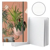 Zvezek Planner Liste Rastline Gumica A5, 80 listov