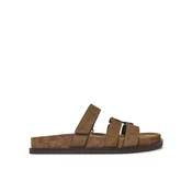 Tory Burch Natikači Ines Sport Slide 163481 Rjava