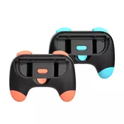 Ergonomski gripovi za Nintendo Switch 2 kontroler - DOBE - Crna Crvena+Crna Plava