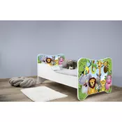 Deciji krevet 140x70 cm happy kitty MADAGASCAR