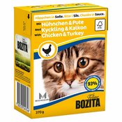 Bozita Hrana za mačke Bozita 4931 Piščanec Teletina Govedina 12 x 370 g