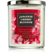 Bath & Body Works Japanese Cherry Blossom dišeča sveča 227 g
