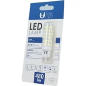 LED žarnica G9 6W 230V 6000K 480lm TFO (ž)