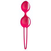 Vaginalne kuglice Fun Factory - Smartballs Duo, ružičaste