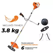 Ruris Benzinski trimer za travu RR240 BRAVO, 1 KS, 24 cm3