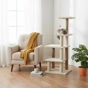 Paws & Whiskers Grebalica za mačke Alessi, Bež