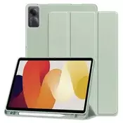 Etui Techsuit Flex Trifold z držalom za pisalo za Xiaomi Redmi Pad SE - matcha green