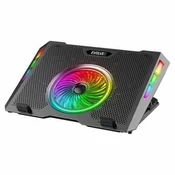 Evolveo Ania 16, hladilno stojalo za prenosnik 10-17, 5x ventilator, RGB osvetlitev