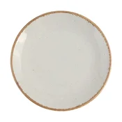 Porcelain plate, 28cm, Seasons, Grey - Porland