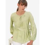 Bigdart Bluza Blusen pastelno zelena