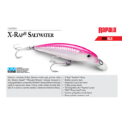 RAPALA SALTWATER X-RAP SXR10-BSRD