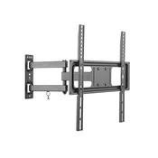 Montura za zid za TV - 650341 (32-55, max. 35 kg, nagibna, rotirajuća, crna)