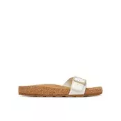 Tommy Hilfiger Natikači Cork Footbed Slip-On FW0FW09344 Bela
