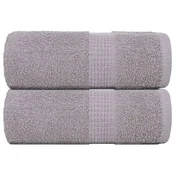 Rucnici za pranje FROGN 2 kom. sive 30x30 cm 360 g/m2