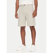 BOSS Kratke hlače iz tkanine Chino-Straight-S 50539161 Kremna Regular Fit
