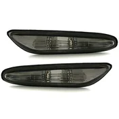 OEM Kristalni bocni migavci BMW E46 (01-05), Zatamnjeni