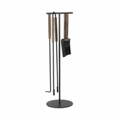 Blomus Set orodja za kamin 5 kosov ASHI Brown