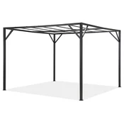 Okvir za metalnu terasu pergolu Santorini 3 x 4 m antracit Garden Point
