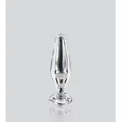 Star Sparkler - stakleni analni plug, 12 cm