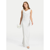 Swing Vecernja haljina 5AK14500 Bijela Regular Fit