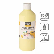 Tempera barva Creall 500 ml - pastelno rumena