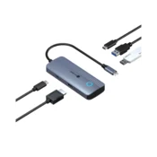 IcyBox IB-DK4081-SO Travel Docking USB-C priklopna postaja