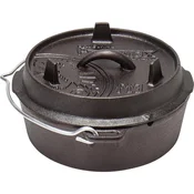 Petromax Petromaks Camping lonec za ogenj ft3-t Dutch Oven ravno dno 1 kos ft3-t zlitina