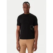 KARL LAGERFELD Majica 755035 561235 Črna Regular Fit