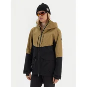 Roxy Smučarska jakna Gore-Tex Stretch Purelines ERJTJ03506 Bež Regular Fit