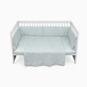 Lillo&Pippo punjena posteljina 3/1, Terrazzo Blue