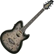 Ibanez TCY10PA-BKB Transparent Brown Black Burst Elektroakustična jumbo (Kot novo)