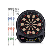 ECO TOYS Elektronski pikado 48 cm sa LCD ekranom, 27 igara, set sa 12 pikada