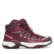 Trekking čevlji Salomon X Ultra 360 Edge Mid GORE-TEX L49223400 Bordo rdeča