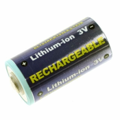 Connect Li-Ion polnilna baterija CR123A • 3,6V 500mAh • za končnega uporabnika | vgrajena zaščita