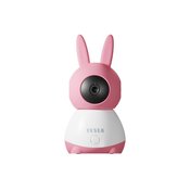 Tesla - Pametna kamera 360 Baby Full HD 1080p 5V Wi-Fi roza
