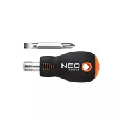 NEO TOOLS Odvijač zamenljivi 2u1 PH2/R4