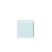 Boxie 1 vratna stenska omara 40x40x37 cm modra