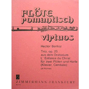 BERLIOZ:TRIO OP.25 FOR 2 FLUTES AND HARP