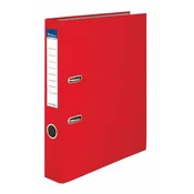 Organizator za datoteke, 50 mm, A4, PP/karton, VICTORIA OFFICE, Basic, crveni